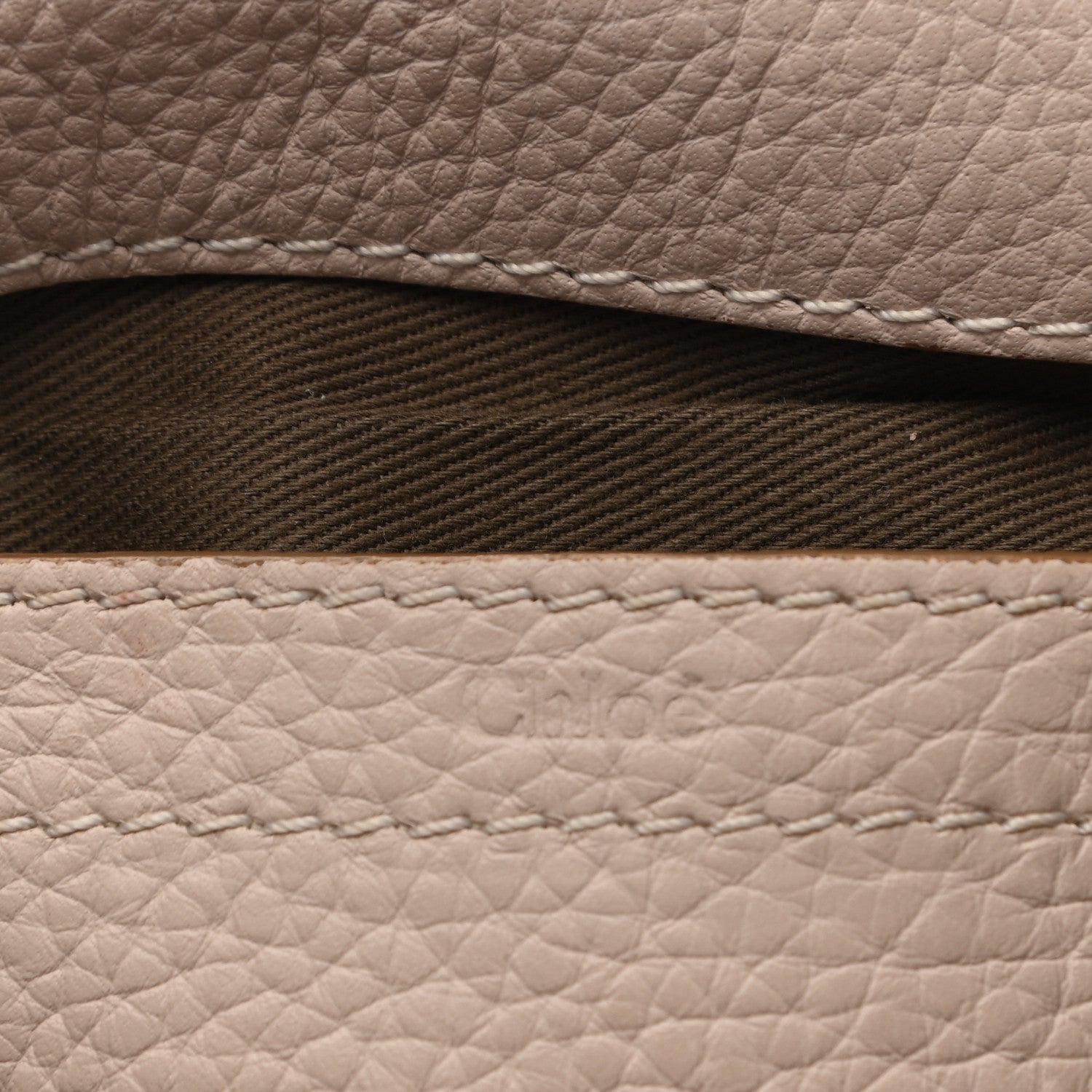 Chloe Calfskin Mini Marcie Round Crossbody Bag Blush Nude 5 of 12