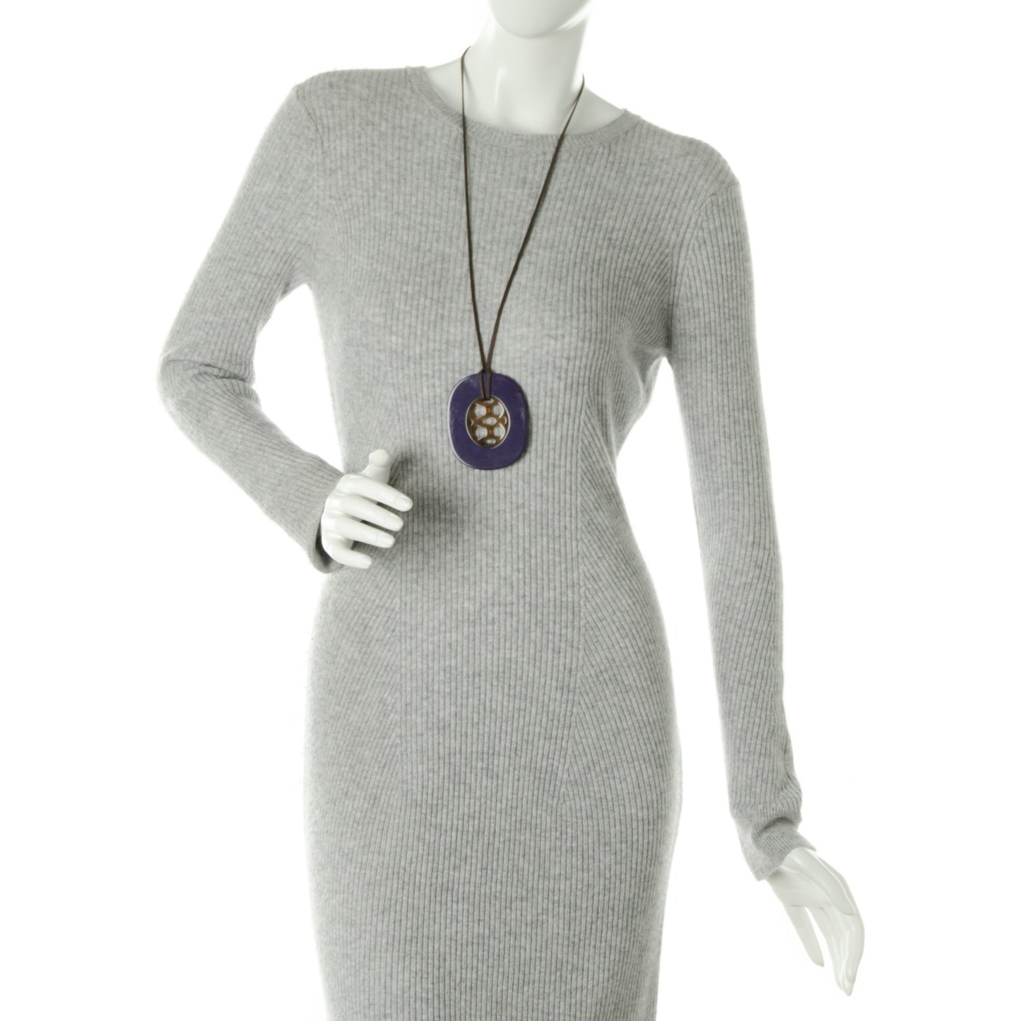 Buffalo Horn Lacquer Lift Necklace GM