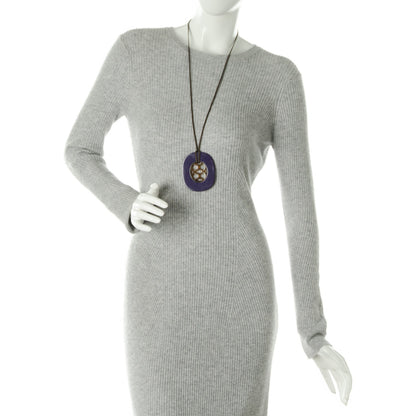 Hermes Buffalo Horn Lacquer Lift Necklace GM 2 of 6