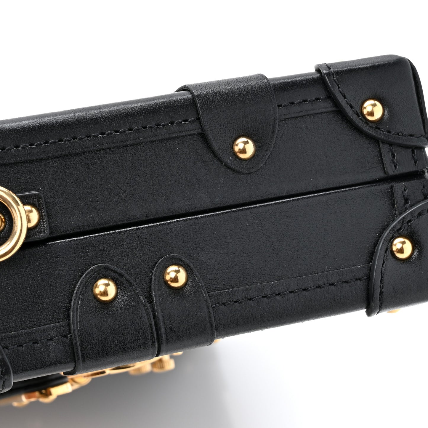 LOUIS VUITTON Monogram Blossom Petite Malle Black