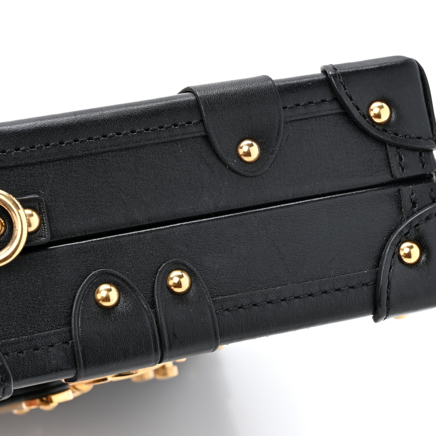 Louis Vuitton LOUIS VUITTON Monogram Blossom Petite Malle Black 12 of 13