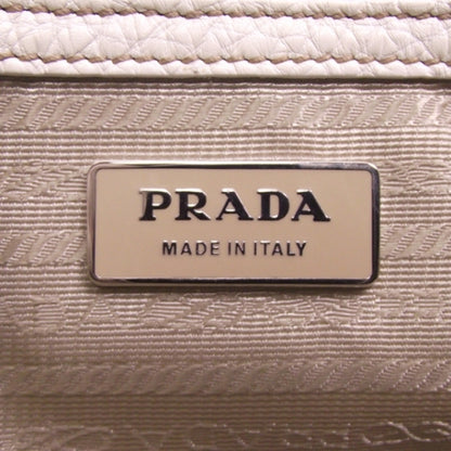 Prada Vitello Daino Braided Tote Bianco 8 of 10