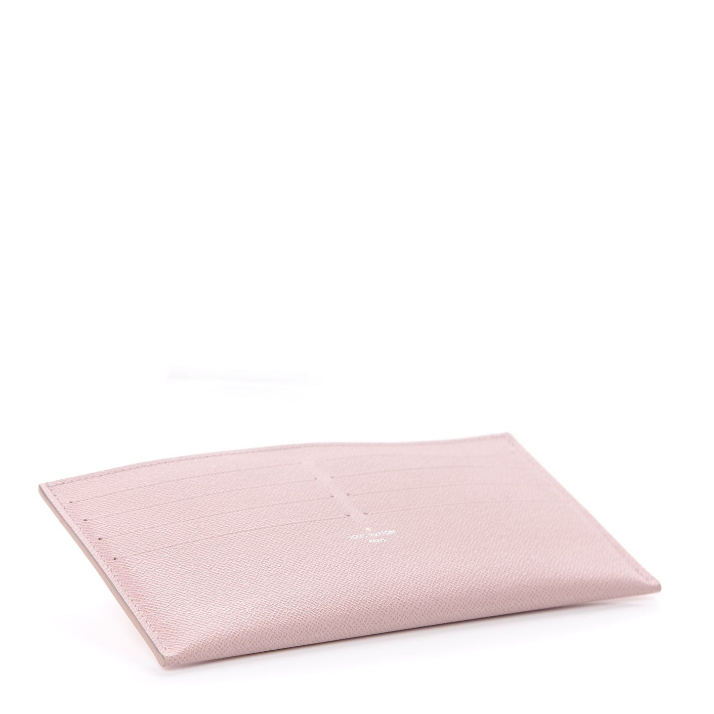 Calfskin Felicie Card Holder Insert Rose Ballerine