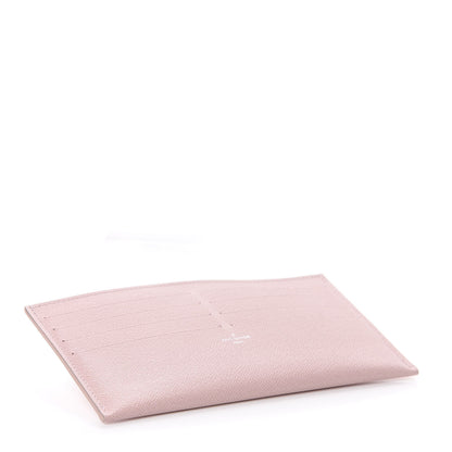 Louis Vuitton Calfskin Felicie Card Holder Insert Rose Ballerine 3 of 5