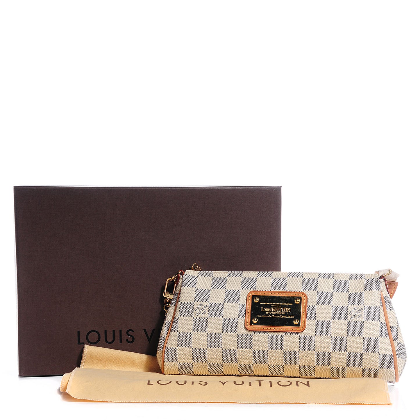 Damier Azur Eva Clutch