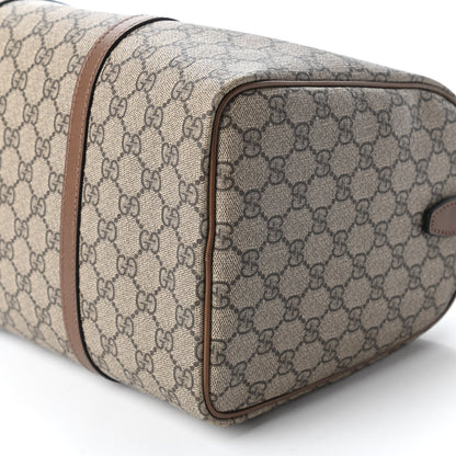 Gucci GG Supreme Monogram Margaux Calfskin Medium Nice Boston Beige Ebony Acero 7 of 12