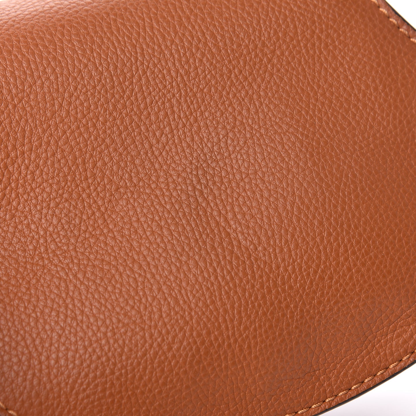 Calfskin Mini Marcie Round Crossbody Bag Tan