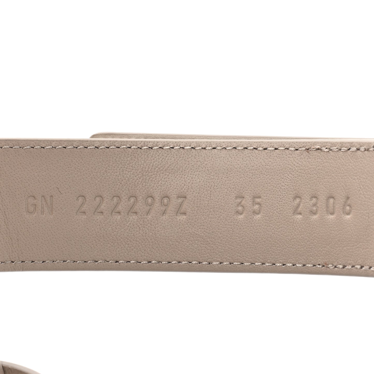 Calfskin Womens Chypre Sandals 35 Beige Mastic