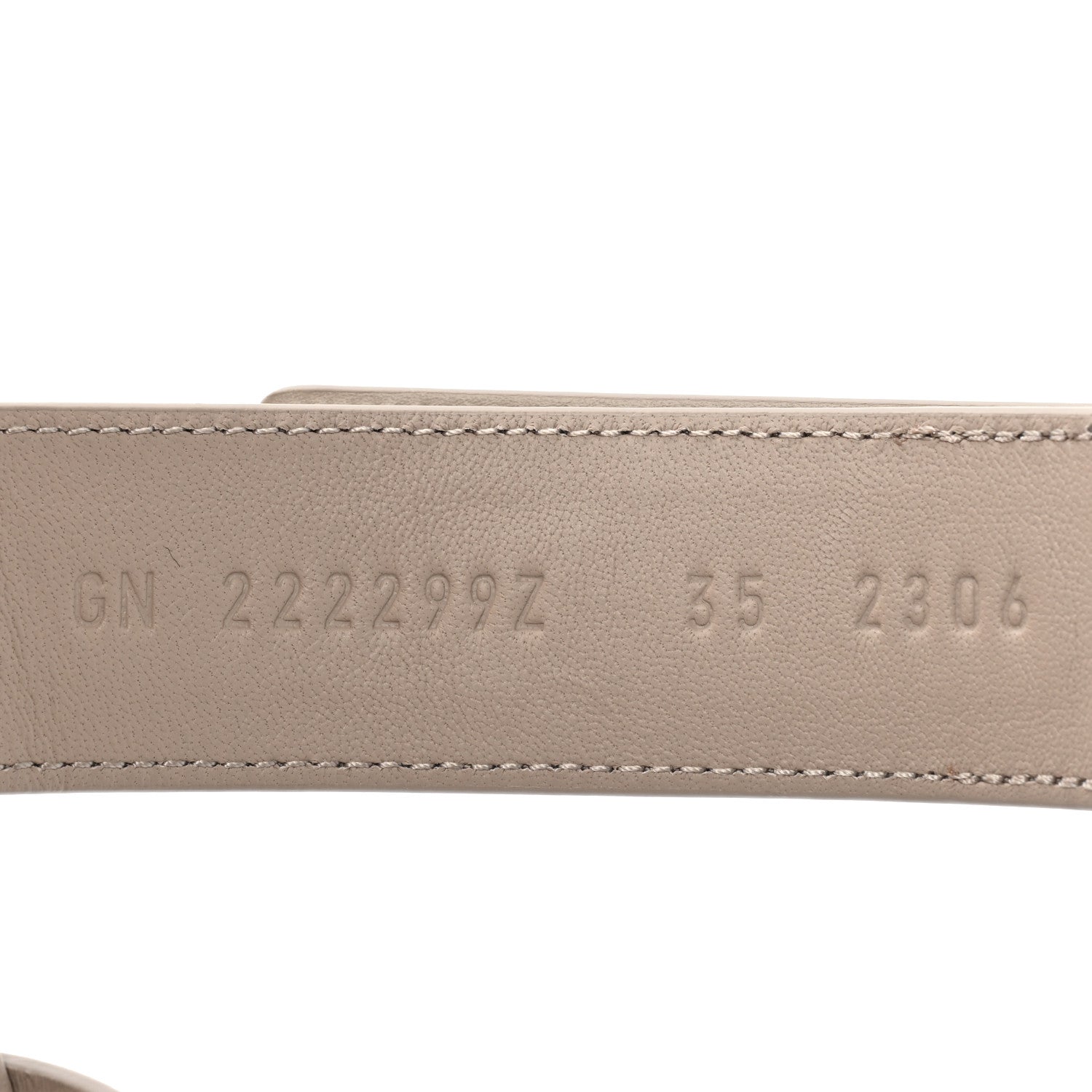 Hermes Calfskin Womens Chypre Sandals 35 Beige Mastic 8 of 9