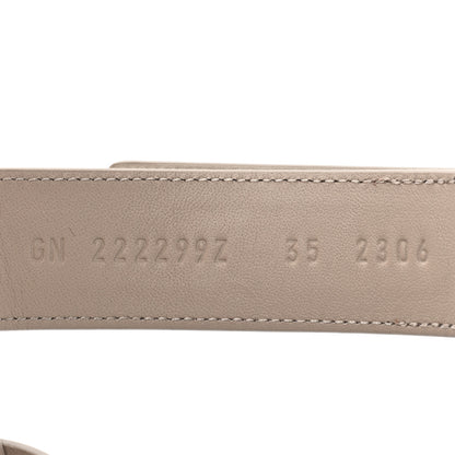 Hermes Calfskin Womens Chypre Sandals 35 Beige Mastic 8 of 9