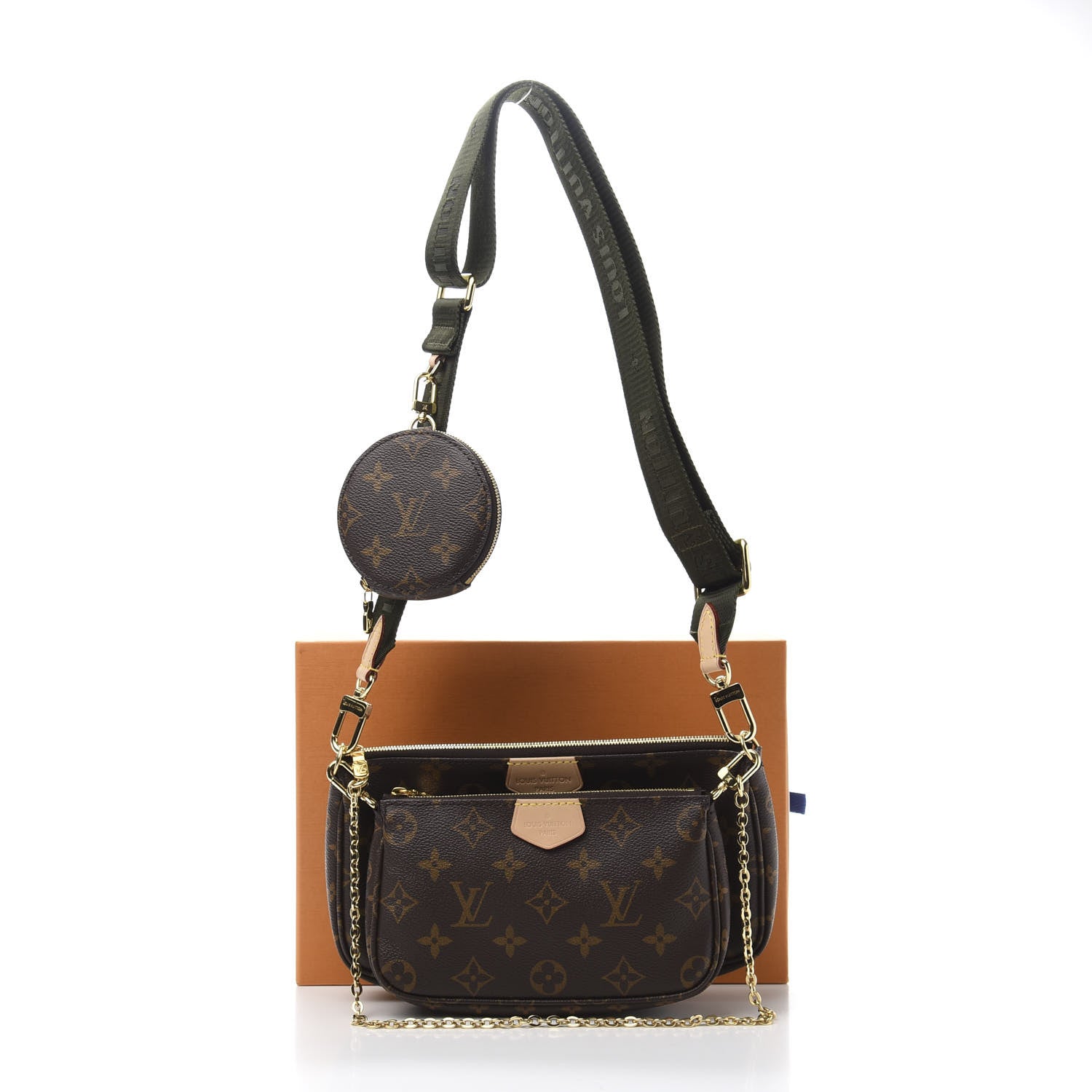 Louis Vuitton Monogram Multi Pochette Accessories Kaki 15 of 15