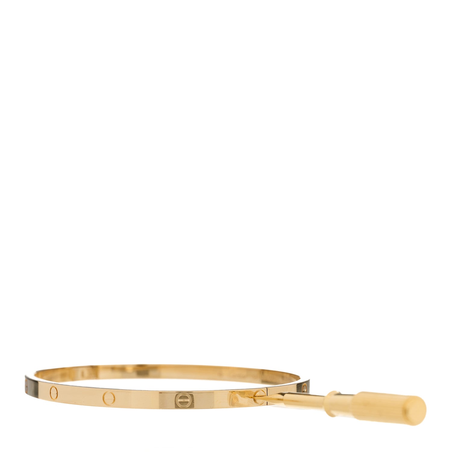 Cartier 18K Yellow Gold Small LOVE Bracelet 18 4 of 4