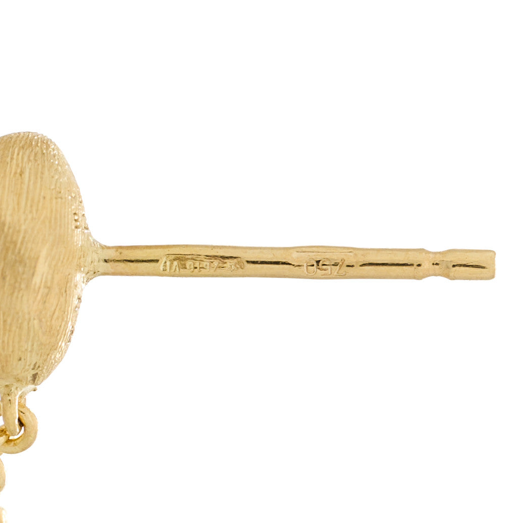 18K Yellow Gold Siviglia Drop Earrings