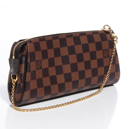 Louis Vuitton Damier Ebene Eva Clutch 3 of 7
