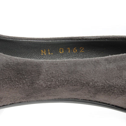 Louis Vuitton Suede Oh Really Pumps 38 Grey 7 of 7