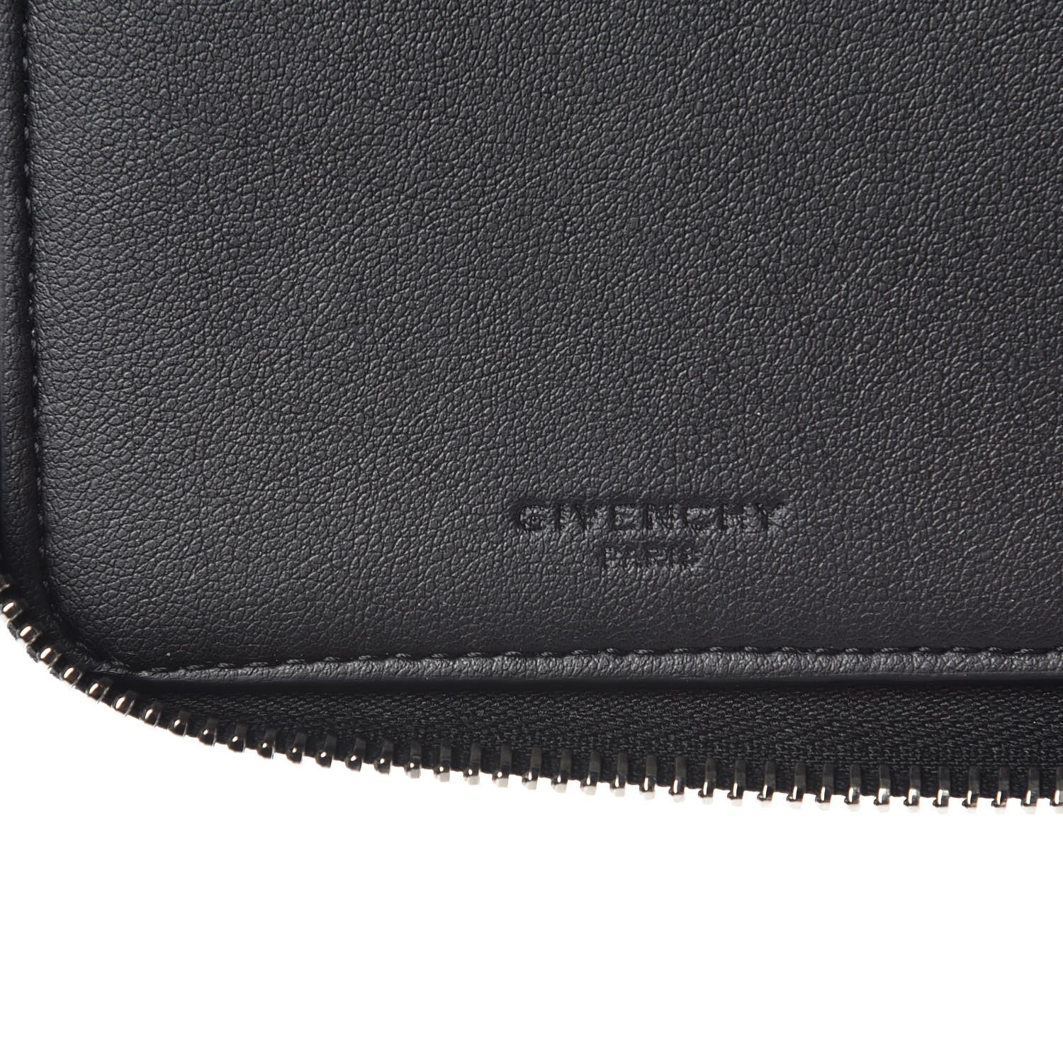 Givenchy Textured Coated Canvas Pansy Print Travel Zip Around Wallet Multicolor 6 of 7