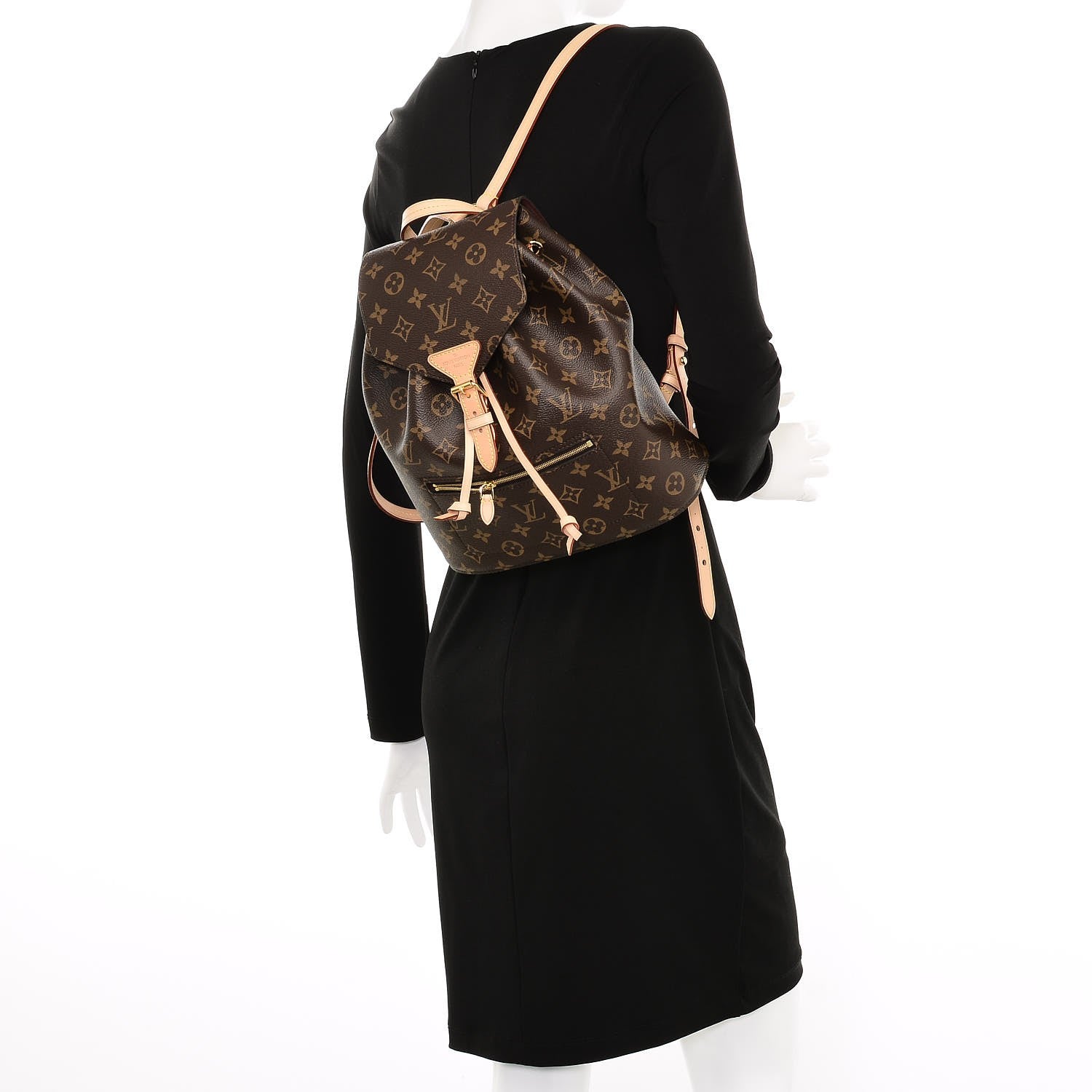 Louis Vuitton Monogram Montsouris NM Backpack 2 of 8