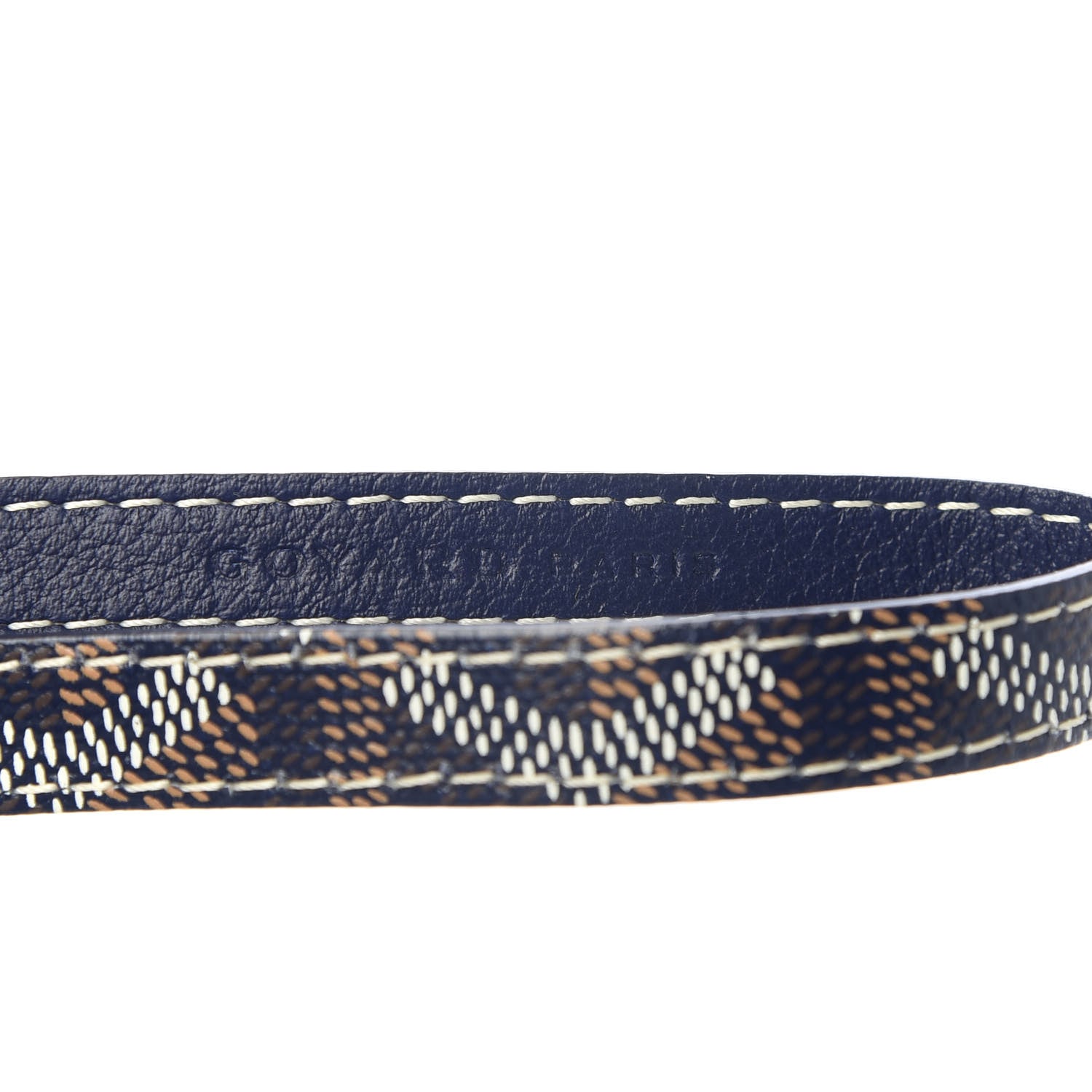 Goyard Goyardine Sesame Key Holder Navy 3 of 5