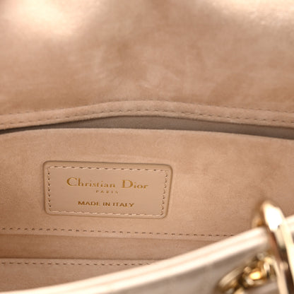 Christian Dior Lambskin Cannage Small Lady D-Joy Powder Beige 6 of 11