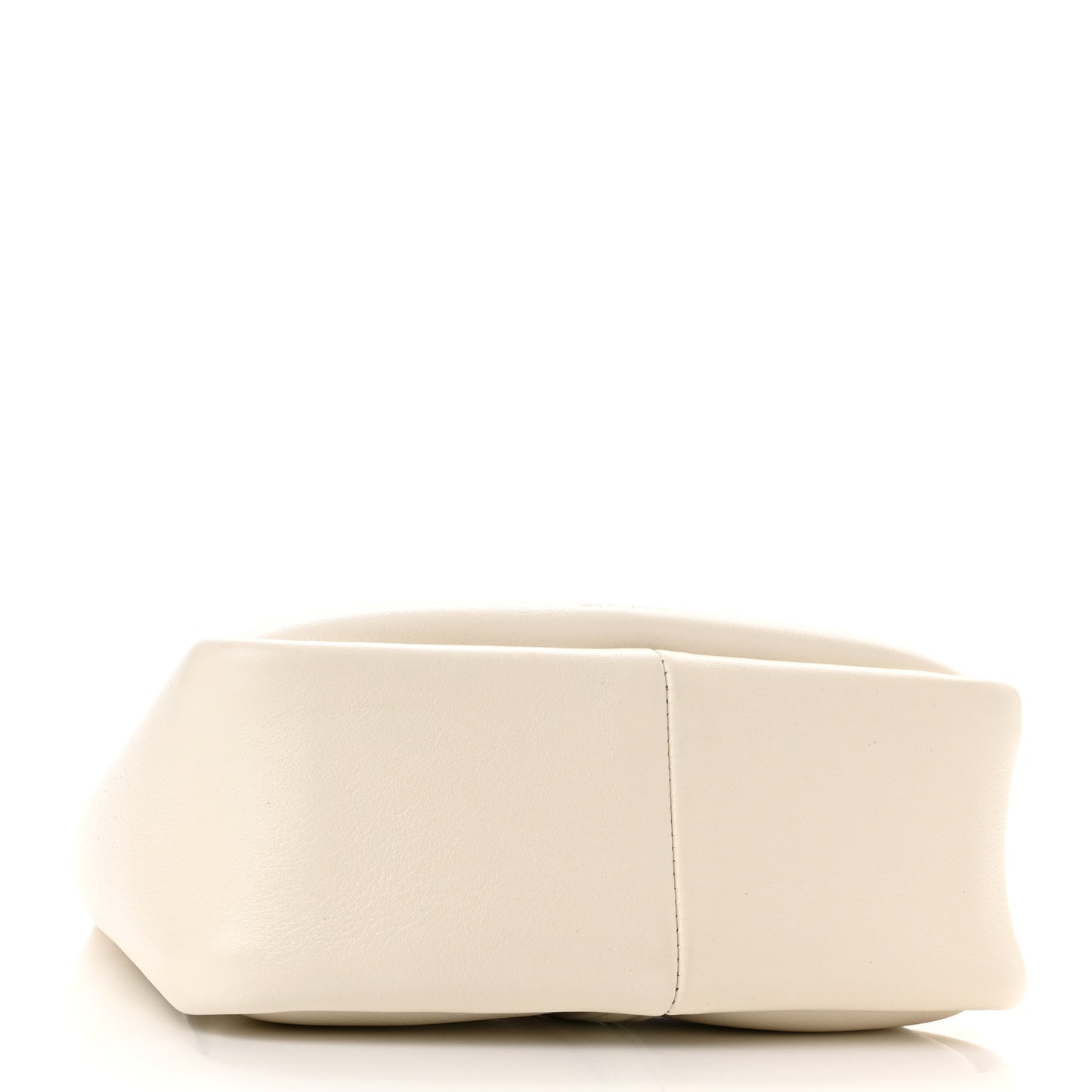 Textured Calfskin Mini G Hobo Ivory