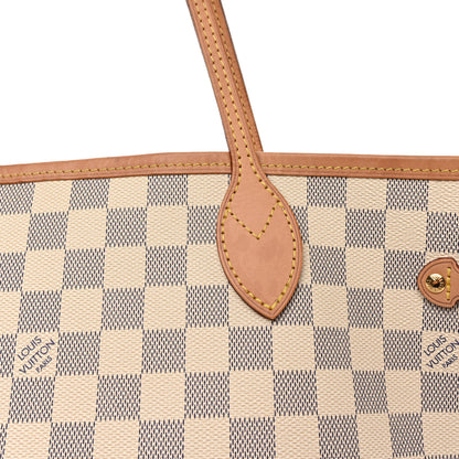 Louis Vuitton LOUIS VUITTON Damier Azur Neo Neverfull MM Rose Ballerine 8 of 10