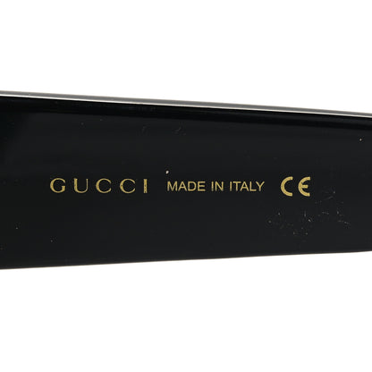 Gucci Acetate Glitter Round Frame GG0084S Sunglasses Red Green 5 of 7