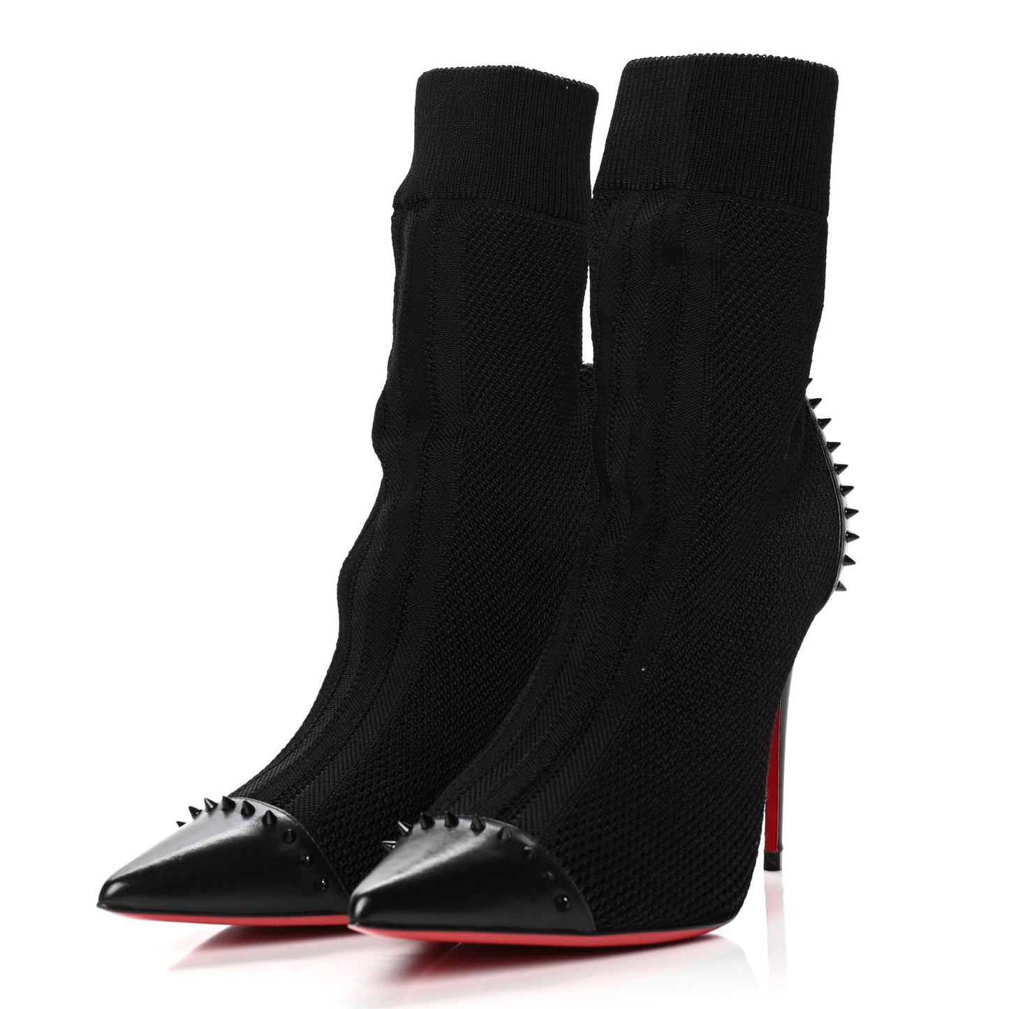 Shiny Nappa Maille Tricot Dovi Dova 100 Ankle Boots 41 Black