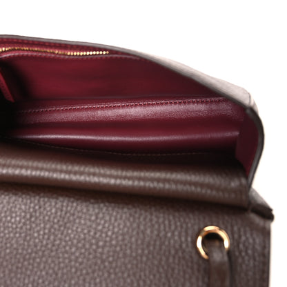 Chanel Grained Calfskin Mini Souplissimo Maxi Flap Dark Brown 4 of 9