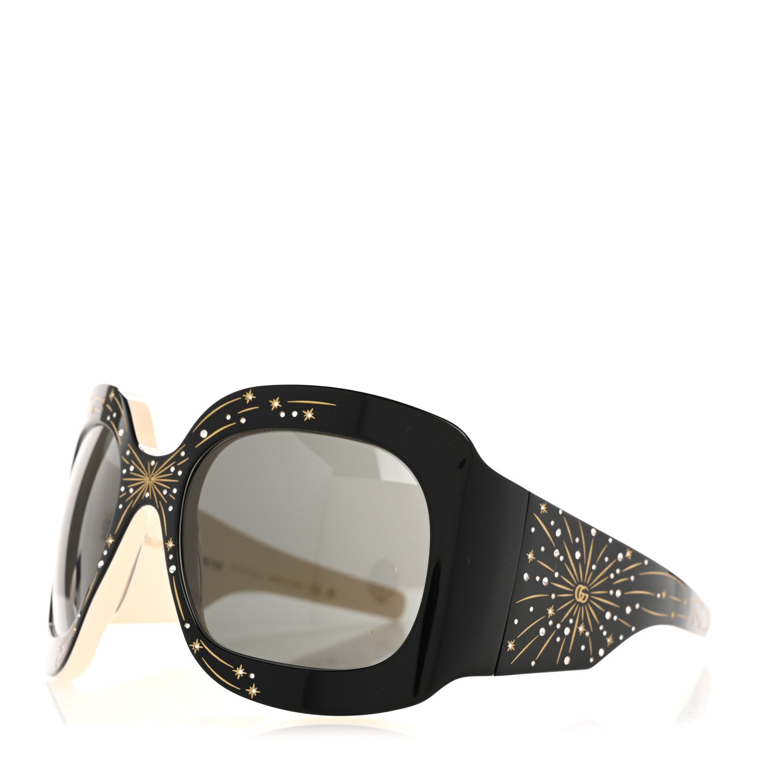 Gucci Oversize Hollywood Forever Sunglasses GG1093S Black 1 of 10