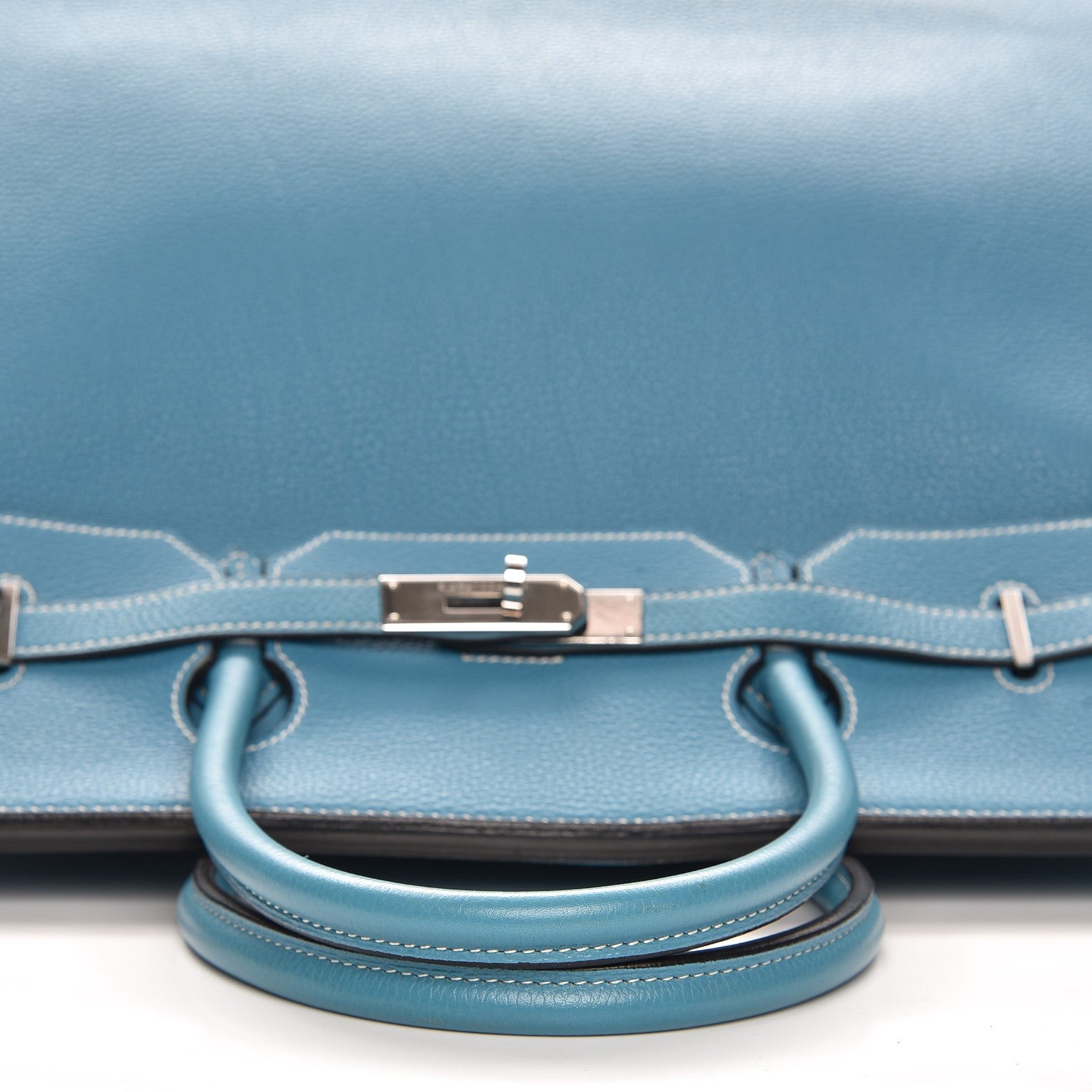 Hermes Togo Birkin 40 Blue Jean 21 of 37