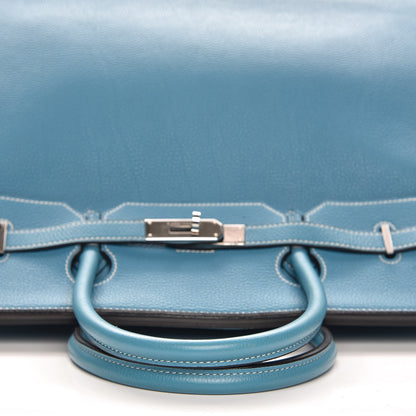 Hermes Togo Birkin 40 Blue Jean 21 of 37