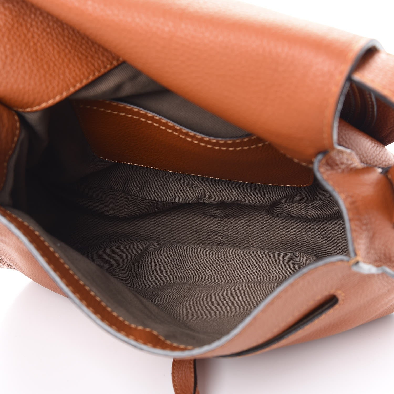 Chloe Calfskin Medium Marcie Round Crossbody Bag Tan 5 of 8