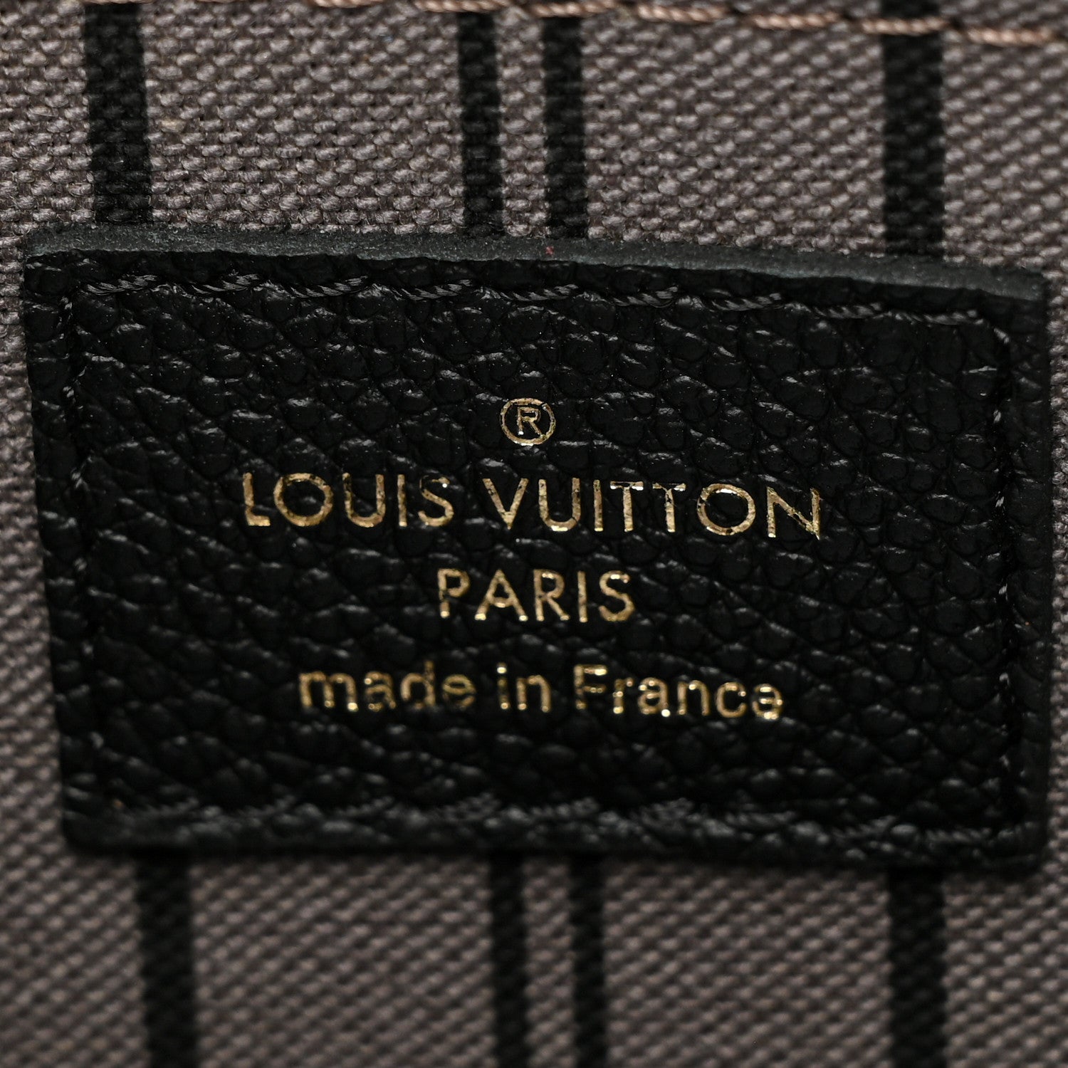 Louis Vuitton Empreinte Montaigne MM Black 8 of 9