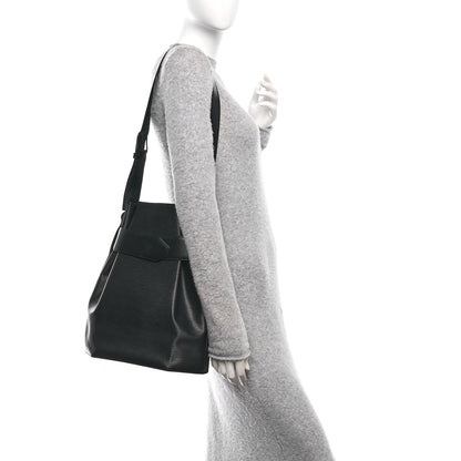Louis Vuitton Epi Sac D'epaule GM Black 2 of 10