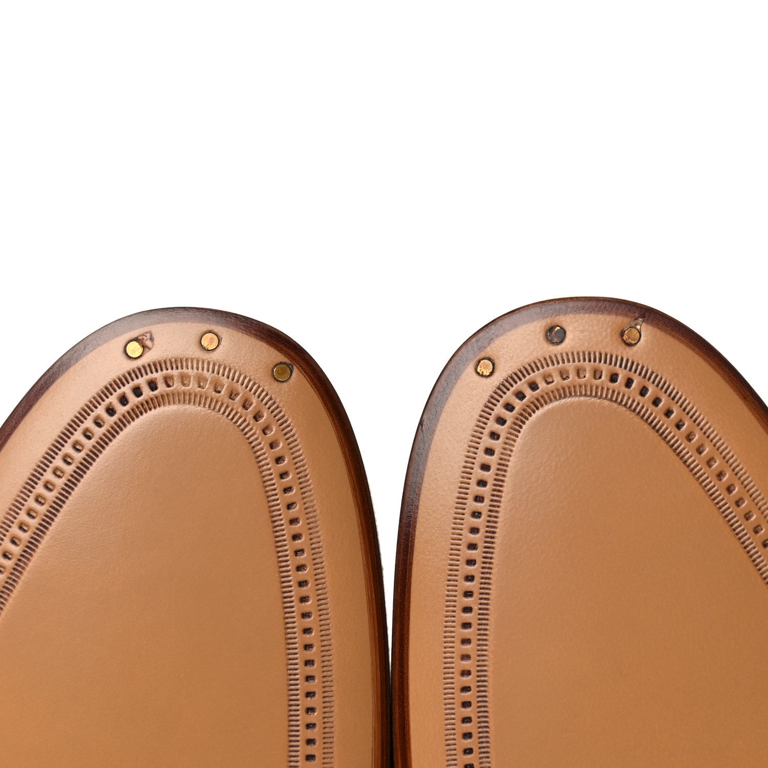 Gucci Canvas GG Monogram Horsebit Mens Jordaan Loafers 8 Beige Ruggine Light Brown 14 of 15
