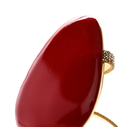 Christian Louboutin Suede Crystal Strass Rosalie 100 Sandals 37.5 Gold 20 of 23