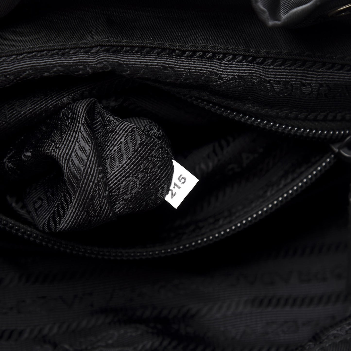 Tessuto Nylon Vela Small Backpack Black
