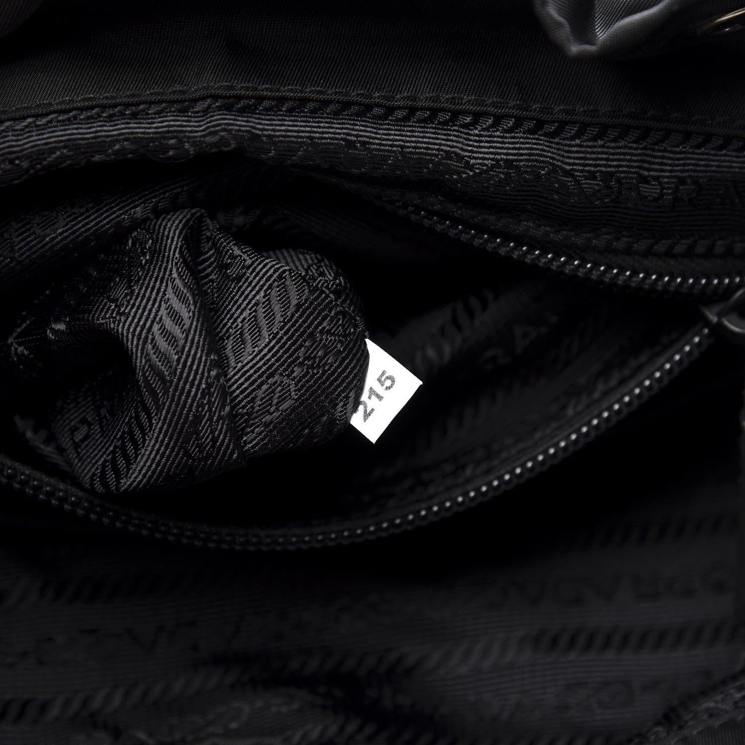 Prada Tessuto Nylon Vela Small Backpack Black 8 of 9