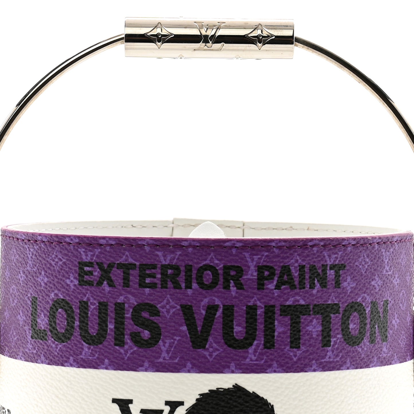 Monogram LV Paint Can Purple