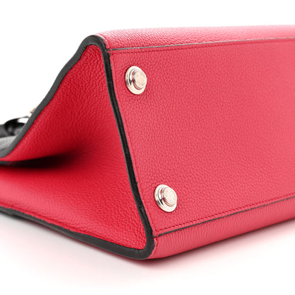 Louis Vuitton Taurillon City Steamer PM Black Fuchsia 9 of 11