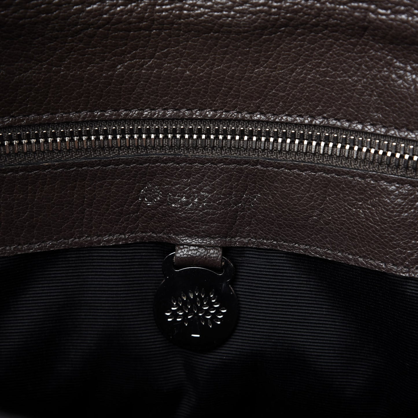 Classic Grain Calfskin Bayswater Mole Grey