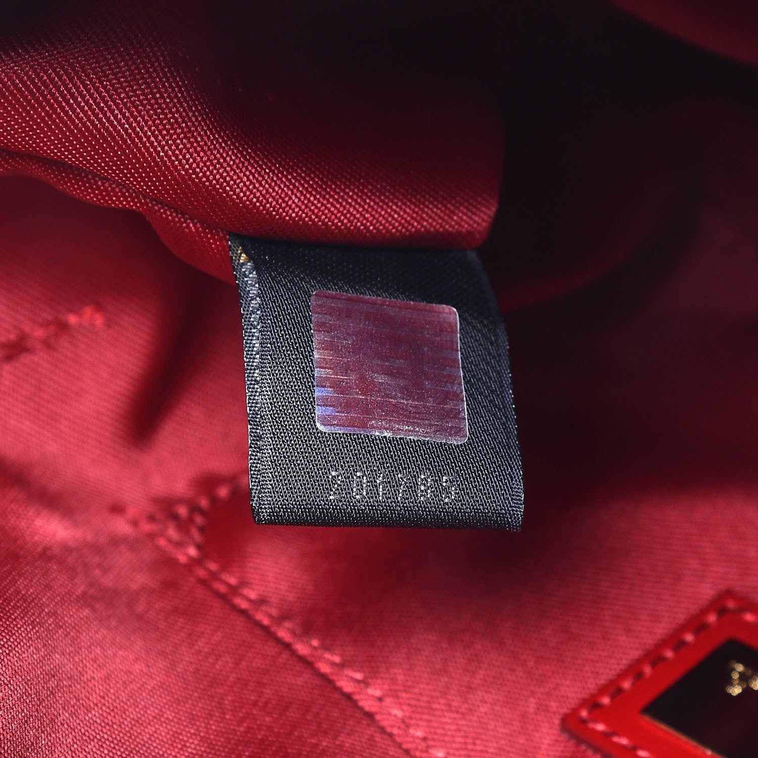 Fendi Zucca Small Shoulder Bag Red 7 of 9