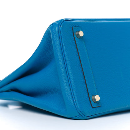 Hermes Togo Birkin 30 Bleu Zanzibar 34 of 36