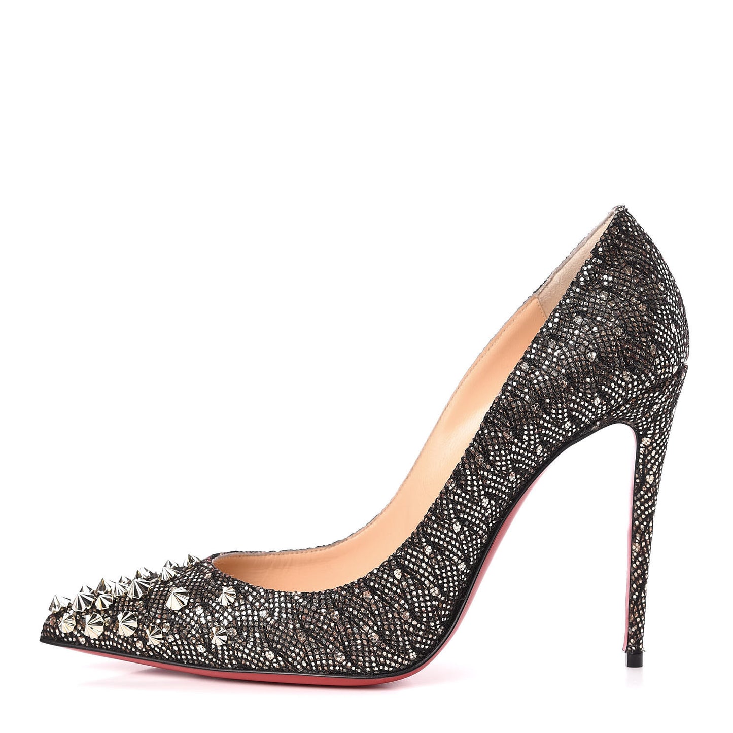 Glitter Palace Drama 100 Pumps 39 Platine White