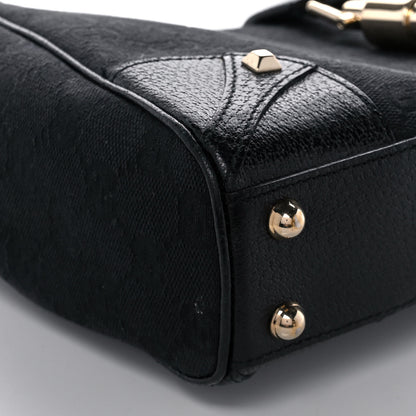 Gucci Monogram Jackie O Hobo Black 9 of 12
