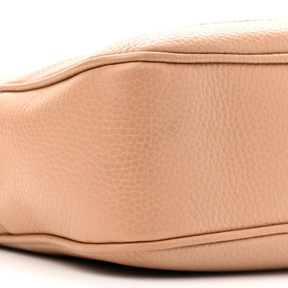 Gucci Pebbled Calfskin Small Soho Disco Bag Camelia 9 of 11