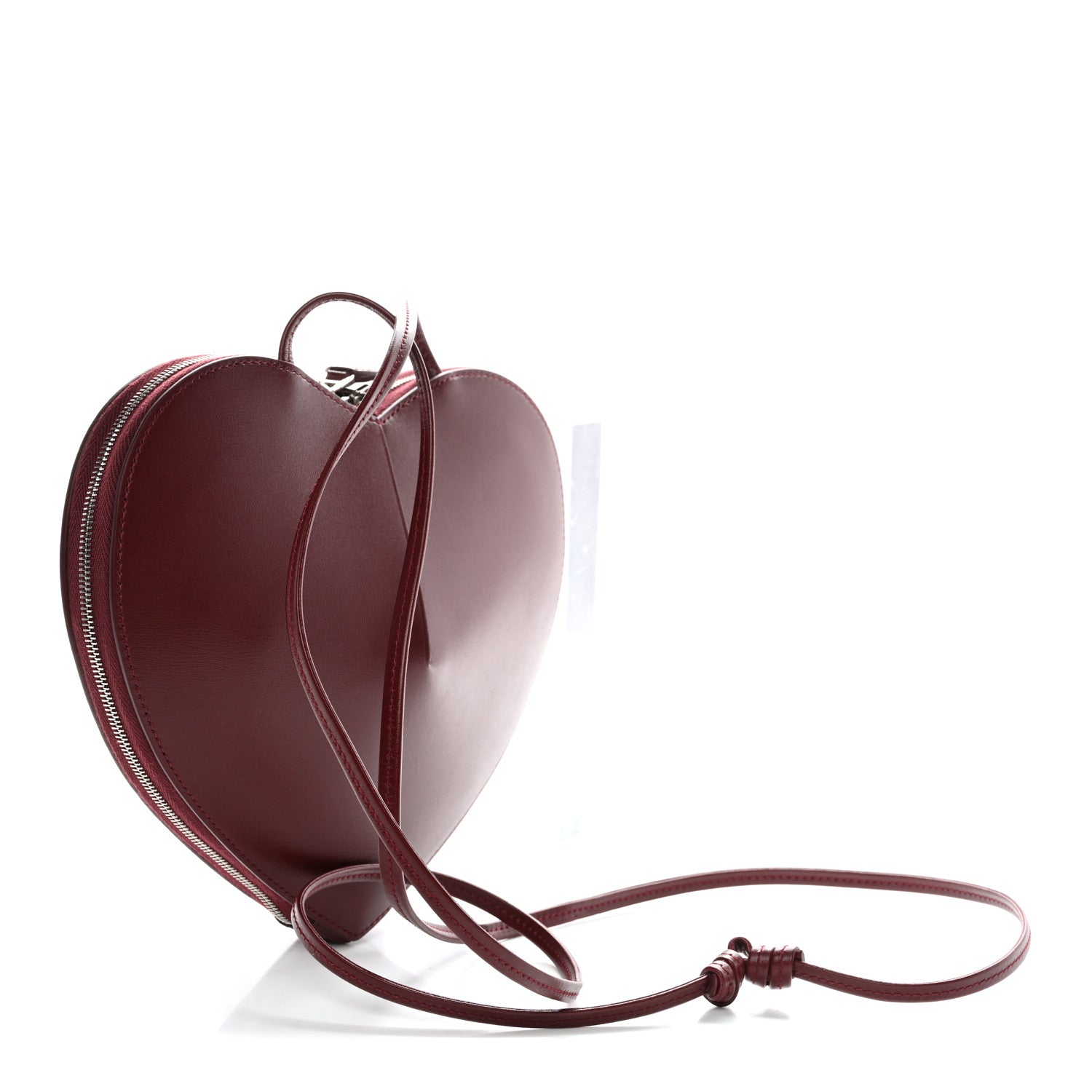 Alaia Lux Calfskin Le Coeur Bag Rouge Grenat 3 of 9