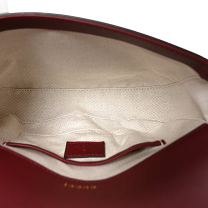 Gucci Arabella Calfskin Horsebit 1955 Shoulder Bag Rosso Ancora 5 of 11