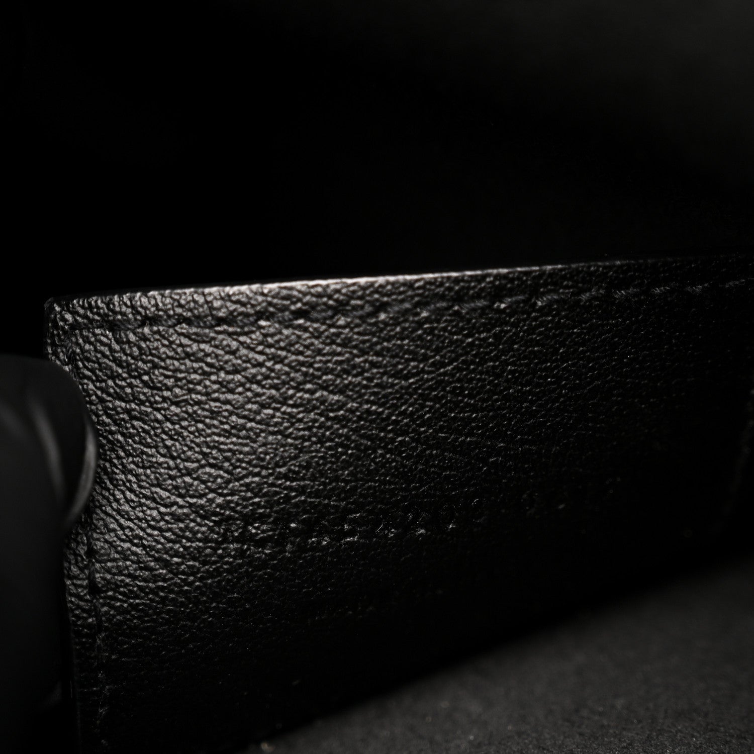 Saint Laurent Calfskin North-South Shopping Tote Black 6 of 12