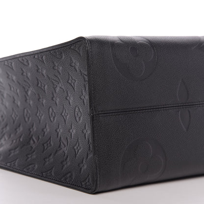 Louis Vuitton Empreinte Monogram Giant Onthego GM Black 6 of 10